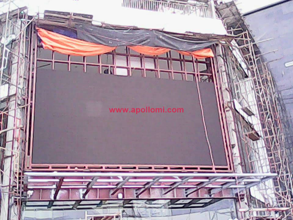 Vietnam super market 102sqm P16 led video wall