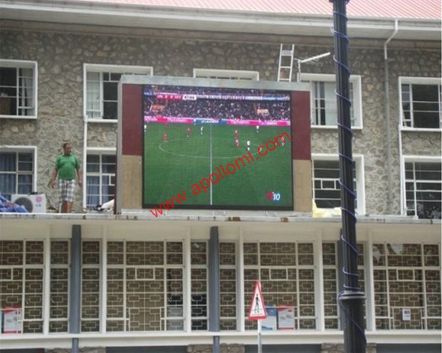 Brazil 16sqm P10 sports rental led signs