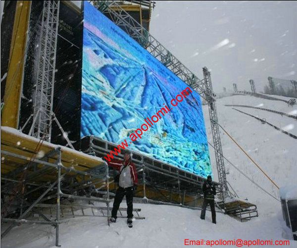 Czech 20SQM P10 Outdoor Rental LED Display