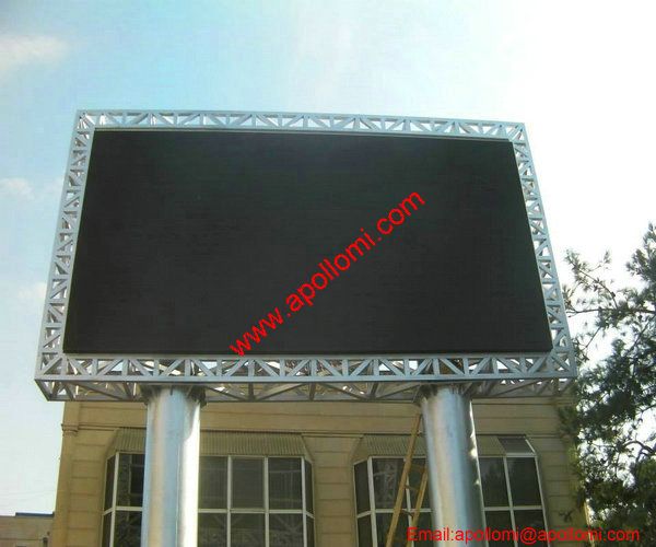 Argentina 38SQM P16 Pole Advertising LED Display