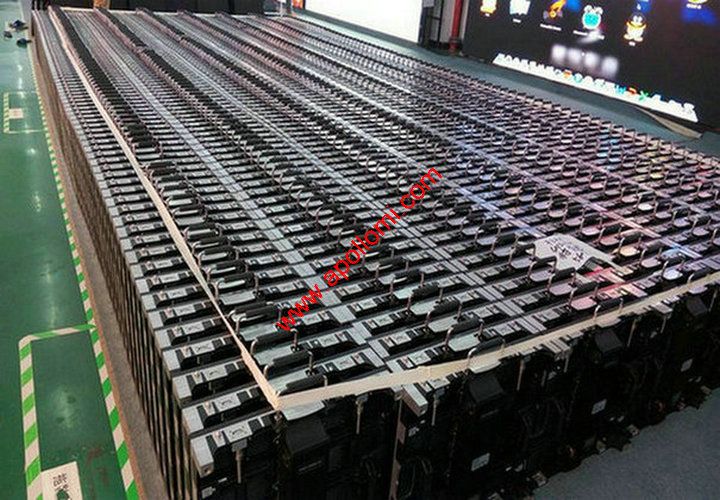 536pcs P5 rental led display cabinets to USA