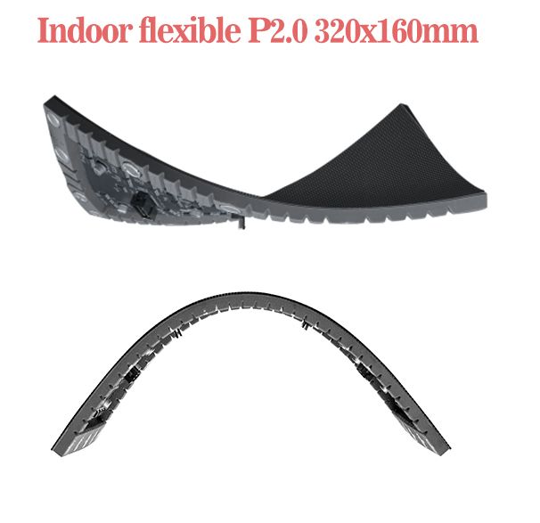 PH2.0mm Indoor LED Screen Soft Module 320x160