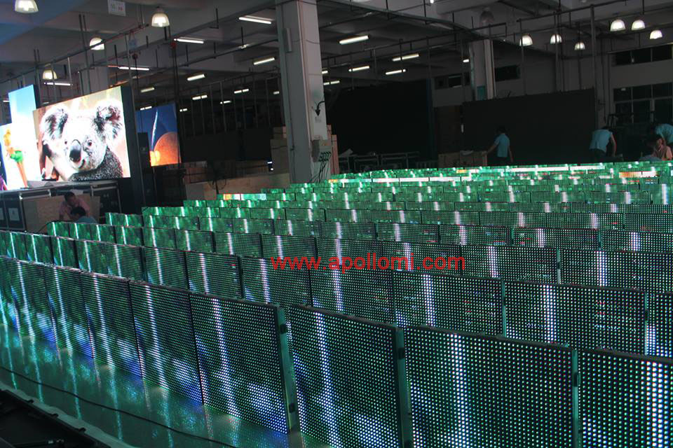 Indoor Thin Rental Led Screen Cabinet