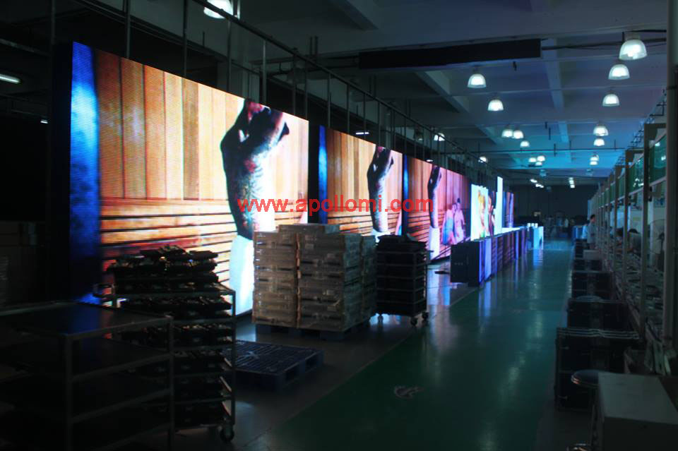 Indoor Thin Rental Led Screen Cabinet