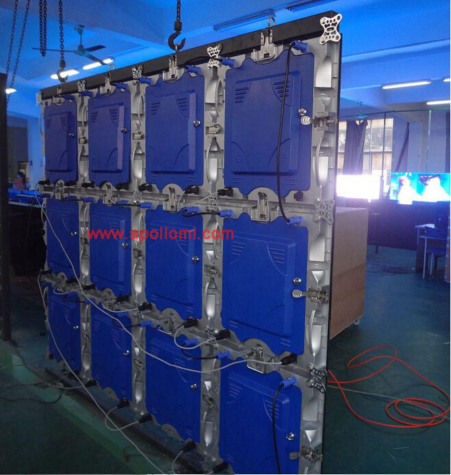 1.8cm Ultra Thin Indoor Rental Led Screen Cabinets