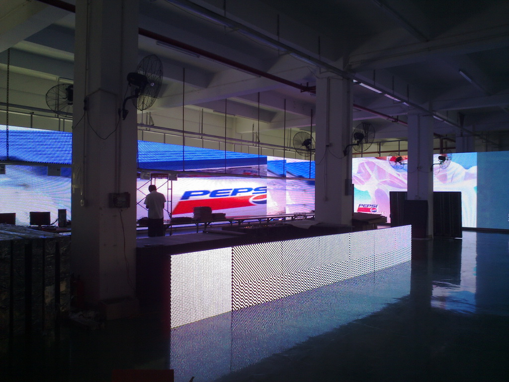 led display screen EXPO fair