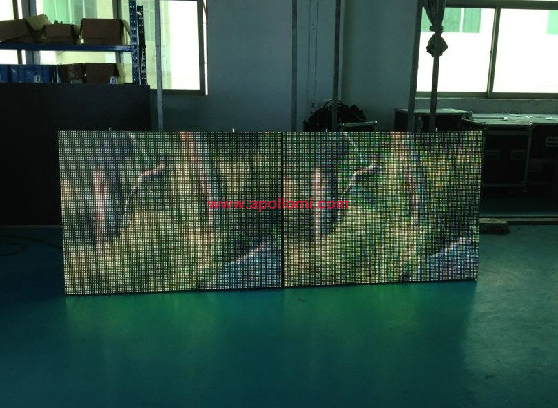  indoor thickness rental led screen cabinets