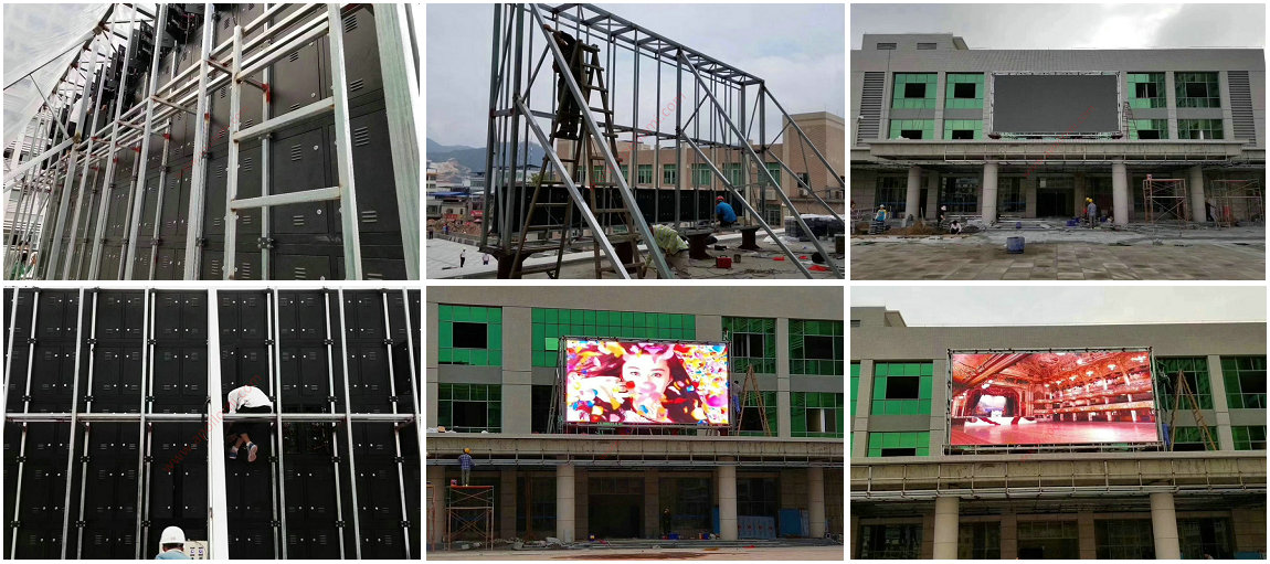 LED Display Installation