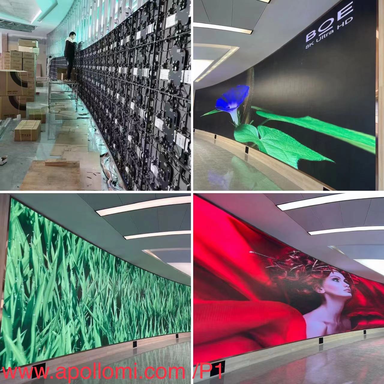 8K HD led screen panel