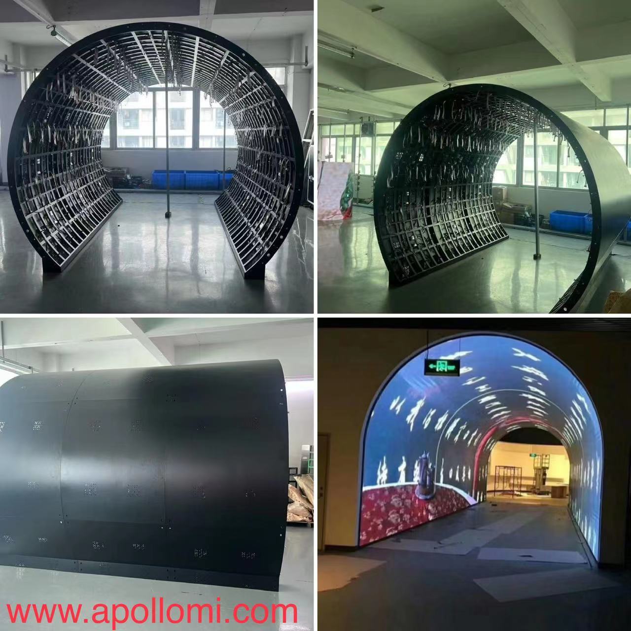 Tunnel LED Screen display 