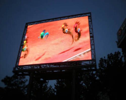 P10 video outdoor advertising led sign