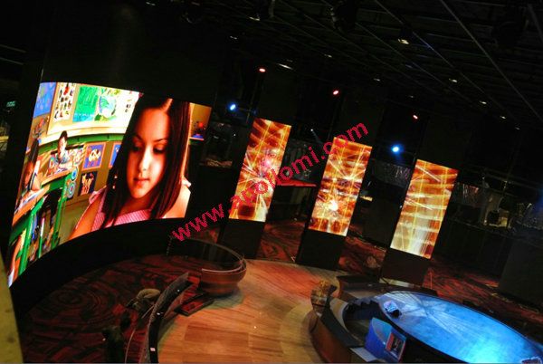 India TV Station 88sqm SMD P4 Led Screen