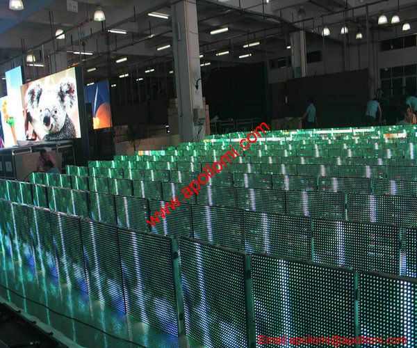USA 360SQM Outdoor P8mm Video LED Display Delivery