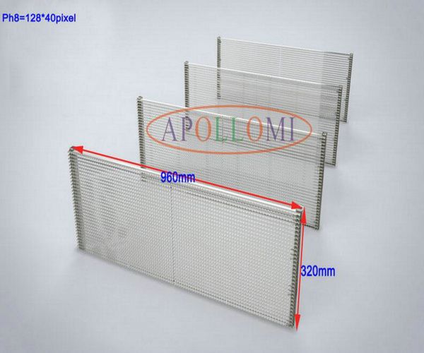 P8 Transparent LED Display Screen